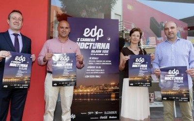 La Carrera EdP Nocturna Gijón 10k, cerca de agotar los dorsales