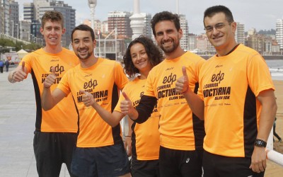 Las liebres marcan el paso en la Carrera EDP Nocturna Gijón 10k