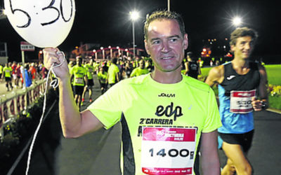 «Fue muy gratificante ayudar a otros corredores»