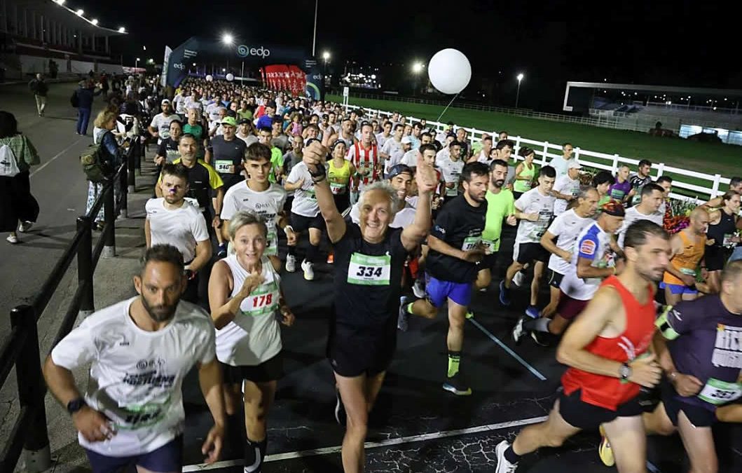 Ambientazo en Gijón con la EDP Carrera Nocturna 10K